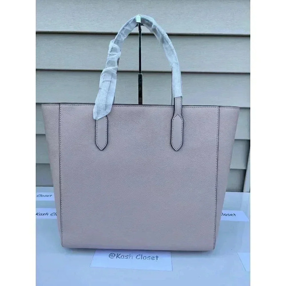 Michael Kors Sinclair Tote Bag Large Pebbled Leather Soft Pink - Picture 5 of 11